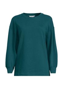 LANDS' END Leichtes Sweatshirt in Plus-Gr&ouml;&szlig;e, Damen, size: plus, Gr&uuml;n, Baumwolle, by Lands' End