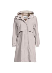 LANDS' END Verstaubarer wasserdichter Squall Regenmantel f&uuml;r Damen in Plus-Gr&ouml;&szlig;e, Damen, size: plus, Beige, Polyester, by Lands' End