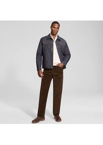 Breitcord-Hose Classic Fit, Herren, size: regular, Braun, Elasthan/Baumwoll-Mischung, by Lands' End