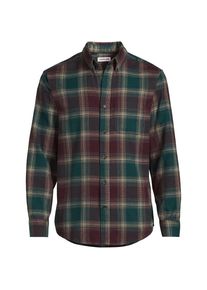 Flanellhemd Flagship Classic Fit, Herren, size: regular, Gr&uuml;n, Baumwolle, by Lands' End