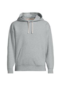 Oversized Serious Sweats Kapuzen-Sweatshirt, Herren, size: regular, Grau, Baumwoll-Mischung/Polyester-Mischung, by Lands' End