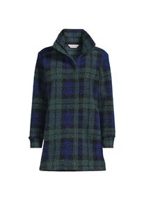 LANDS' END Gemusterte Boucl&eacute;-Jacke in Petite-Gr&ouml;&szlig;e, Damen, size: petite, Gr&uuml;n, Polyester, by Lands' End