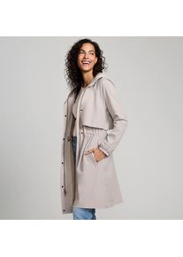 LANDS' END Verstaubarer wasserdichter Squall Regenmantel f&uuml;r Damen in Petite-Gr&ouml;&szlig;e, Damen, size: petite, Beige, Polyester, by Lands' End