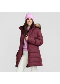 LANDS' END Daunenmantel mit Kapuze f&uuml;r Damen, Damen, size: regular, Rot, Polyester, by Lands' End
