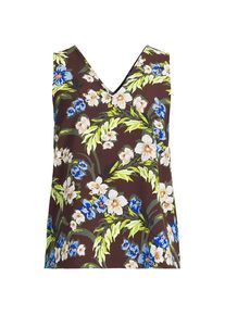 LANDS' END Creaseless Top mit V-Ausschnitt f&uuml;r Damen in Plus-Gr&ouml;&szlig;e, Damen, size: plus, Braun, Polyester, by Lands' End