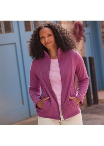 LANDS' END Anyweather Fleece-Jacke in Petite-Gr&ouml;&szlig;e, Damen, size: petite, Rot, Polyester, by Lands' End