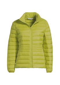 LANDS' END Ultraleichte verstaubare Daunenjacke Wanderweight in Plus-Gr&ouml;&szlig;e, Damen, size: plus, Gr&uuml;n, Nylon, by Lands' End