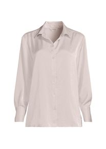 LANDS' END Satinbluse in Plus-Gr&ouml;&szlig;e, Damen, size: plus, Braun, Polyester, by Lands' End