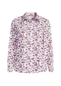 LANDS' END B&uuml;gelfreie Baumwoll-Bluse in Plus-Gr&ouml;&szlig;e, Damen, size: plus, Wei&szlig;, Baumwolle, by Lands' End