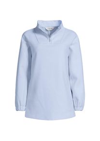 LANDS' END Soft Fleece Pullover in Plus-Gr&ouml;&szlig;e, Damen, size: plus, Blau, Polyester, by Lands' End
