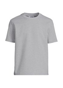 LANDS' END Seriously Soft T-Shirt, Herren, size: regular, Grau, Baumwolle/Polyester/Baumwoll-Mischung, by Lands' End