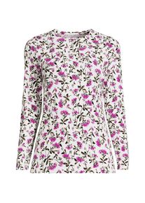 LANDS' END Shirt aus Baumwolle/Modal-Mix mit Rundausschnitt f&uuml;r Damen in Plus-Gr&ouml;&szlig;e, Damen, size: plus, Elfenbein, Elasthan/Baumwolle Modal, by Lands' End