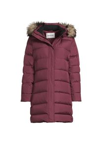 Daunenmantel mit Kapuze f&uuml;r Damen in Plus-Gr&ouml;&szlig;e, Damen, size: plus, Rot, Polyester, by Lands' End