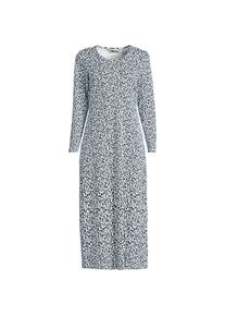 LANDS' END Wadenlanges Langarm-Nachthemd aus reiner Baumwolle f&uuml;r Damen in Plus-Gr&ouml;&szlig;e, Damen, size: plus, Elfenbein, Baumwolle, by Lands' End