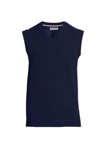 Pullunder aus Lambswool, Herren, size: regular, Blau, Wolle, by Lands' End