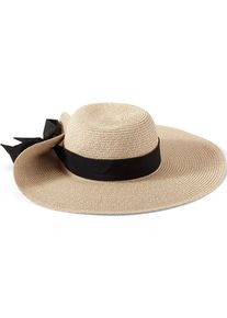 LANDS' END Stroh-Hut mit breitem Rand f&uuml;r Damen, Damen, size: regular, Wei&szlig;, by Lands' End