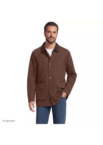 Wasserdichte Squall-Jacke mit Cordkragen, Herren, size: regular, Braun, Polyester/Nylon, by Lands' End