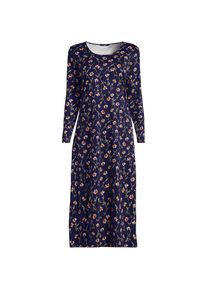 LANDS' END Supima Nachthemd in Plus-Gr&ouml;&szlig;e, Damen, size: plus, Blau, Baumwolle, by Lands' End