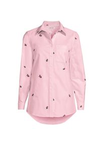 LANDS' END Langarm Oxford-Hemd f&uuml;r Damen in Plus-Gr&ouml;&szlig;e, Damen, size: plus, Wei&szlig;, Baumwolle, by Lands' End