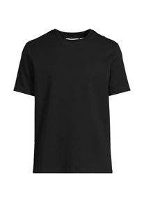 LANDS' END Seriously Soft T-Shirt, Herren, size: regular, Schwarz, Baumwolle/Polyester/Baumwoll-Mischung, by Lands' End