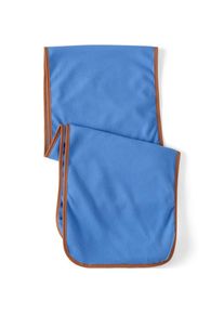 Wasserabweisender Anyweather Fleece-Schal, Damen, size: regular, Blau, Polyester, by Lands' End