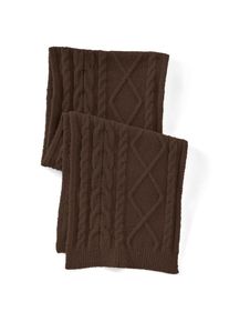 LANDS' END CashTouch Schal, Damen, size: regular, Braun, Polyacryl/Nylon-Mischung, by Lands' End