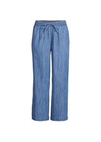 LANDS' END 7/8-Schlupfhose aus Lyocell-Mix in Plus-Gr&ouml;&szlig;e, Damen, size: plus, Blau, Baumwolle/Lyocell (Viskose), by Lands' End