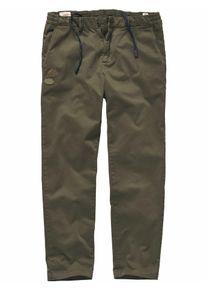 Bob Herren Chino Run Gr&uuml;n 97 % Baumwolle, 3 % Elasthan