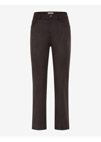 Brax Damen Five-Pocket-Hose Style MAY S GRAPHIT, dunkelgrau, Gr. 48K