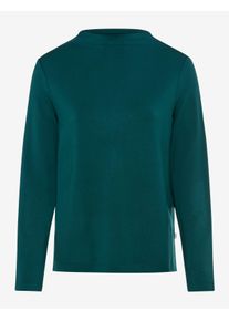 Brax Damen Langarmshirt Style CARINA L dark sea, gr&uuml;n, Gr. 44