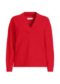 LANDS' END CashTouch Pullover mit V-Ausschnitt in Plus-Gr&ouml;&szlig;e, Damen, size: plus, Rot, Baumwoll-Mischung/Polyester-Mischung/Nylon-Mischung, by Lands' End