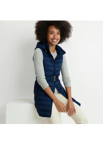 Daunenweste WANDERWEIGHT Verstaubar Ultraleicht mit G&uuml;rtel f&uuml;r Damen, Damen, size: regular, Blau, Nylon, by Lands' End