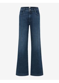 Brax Damen Five-Pocket-Hose Style MAINE USED REGULAR BLUE, denim blau regular, Gr. 46K