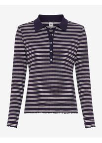 Brax Damen Polo Style CLEO L plum, dunkles lila, Gr. 38