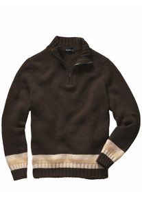 Mey & Edlich Mey & Edlich Herren College-Troyer Braun 100 % Schurwolle