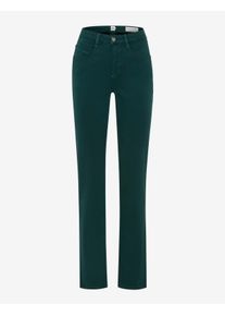 Brax Damen Five-Pocket-Hose Style CAROLA DARK SEA, denim gr&uuml;n, Gr. 48L