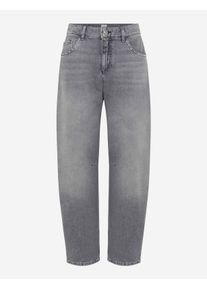 Brax Damen Five-Pocket-Hose Style MEGAN S USED GREY, denim grau, Gr. 40K