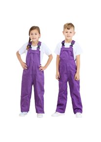 Latzhose f&uuml;r Kinder, lila