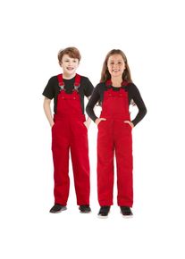 Latzhose f&uuml;r Kinder, rot