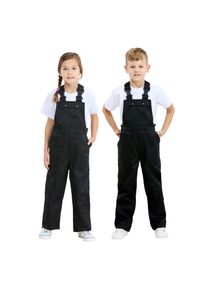 Latzhose f&uuml;r Kinder, schwarz