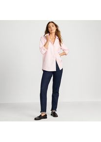 LANDS' END Soft Denim Boyfriend-Jeans Mid Waist f&uuml;r Damen, Damen, size: regular, Blau, Elasthan/Baumwoll-Mischung, by Lands' End
