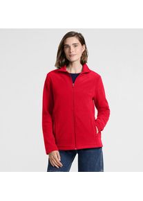 LANDS' END Anyweather Fleece-Jacke in Petite-Gr&ouml;&szlig;e, Damen, size: petite, Rot, Polyester, by Lands' End