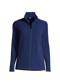 LANDS' END Anyweather Fleece-Jacke in Plus-Gr&ouml;&szlig;e, Damen, size: plus, Blau, Polyester, by Lands' End