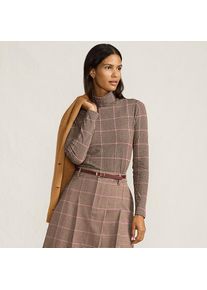 LANDS' END Rollkragenshirt aus Baumwoll/Modalmix in Petite-Gr&ouml;&szlig;e, Damen, size: petite, Elfenbein, Baumwolle/Elasthan/Baumwolle Modal, by Lands' End