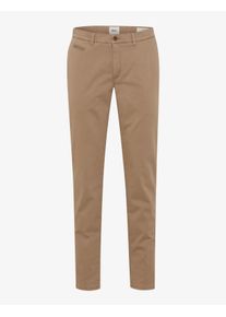 Brax Herren Chino Style FABIO TT CANVAS, hellbraun, Gr. 36/32