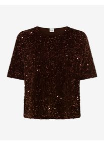 Brax Damen Shirt Style CARA S brunette, dunkelbraun, Gr. 48