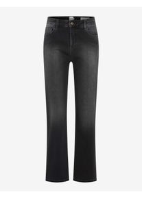 Brax Damen Five-Pocket-Hose Style MADISON S USED DARK GREY, denim dunkelgrau, Gr. 40K