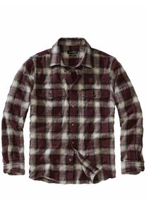 Mey & Edlich Mey & Edlich Herren Bitte-nicht-b&uuml;geln-Overshirt Rot 67 % Baumwolle, 33 % Wolle