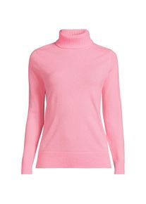 LANDS' END Rollkragen-Pullover aus Kaschmir in Plus-Gr&ouml;&szlig;e, Damen, size: plus, Pink, Kaschmir, by Lands' End