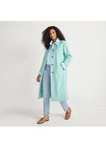 LANDS' END Wasserabweisender Mantel f&uuml;r Damen, Damen, size: regular, Blau, Polyester, by Lands' End